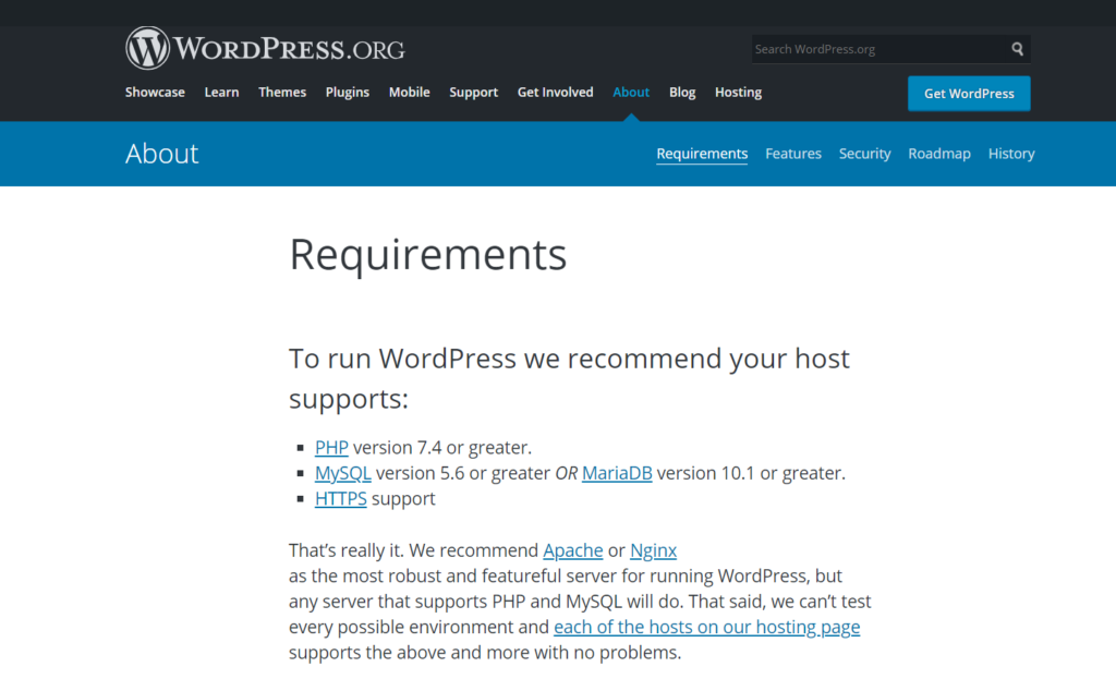 修復您遵循的鏈接在wordpress中已過期錯誤-wordpress最低伺服器要求