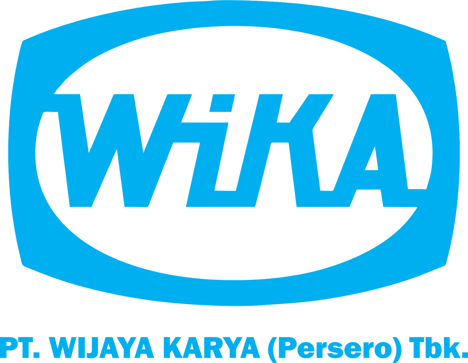 徽標與徽標：印度尼西亞大型建築公司Wika的主要徽標使用徽標。