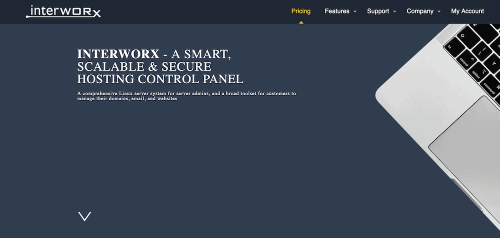 InterWorx 網站。