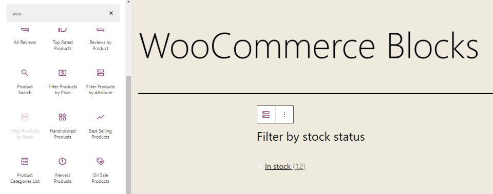 新 woocommerce-blocks-plugin-10 概述