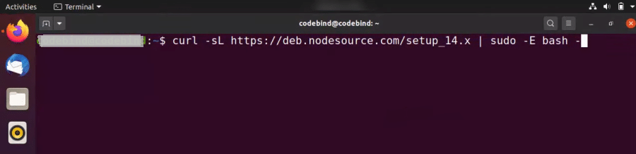 開始在 Ubuntu 上安裝 Node.js。