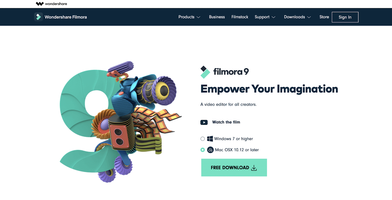 Filmora 提供了独特的鱼眼校正功能，可以轻松地对您的素材进行风格化。