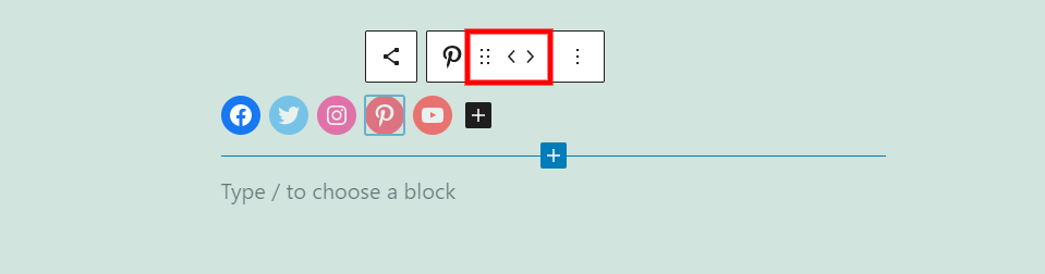 如何使用 wordpress-social-icons-block-20