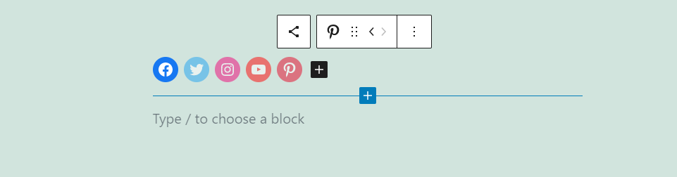 如何使用 wordpress-social-icons-block-5
