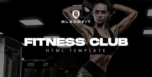 Blackfit 健身 HTML 模板