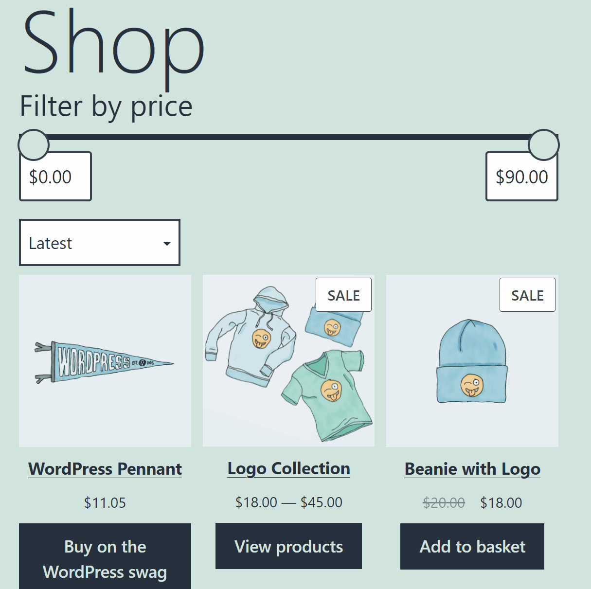 how-to-use-the-filter-products-by-woocommerce-block-1 如何按價格使用過濾產品 WooCommerce Block