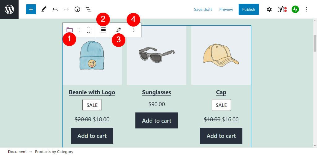 how-to-use-the-products-by-category-woocommerce-block-3 如何按类别使用产品 WooCommerce Block