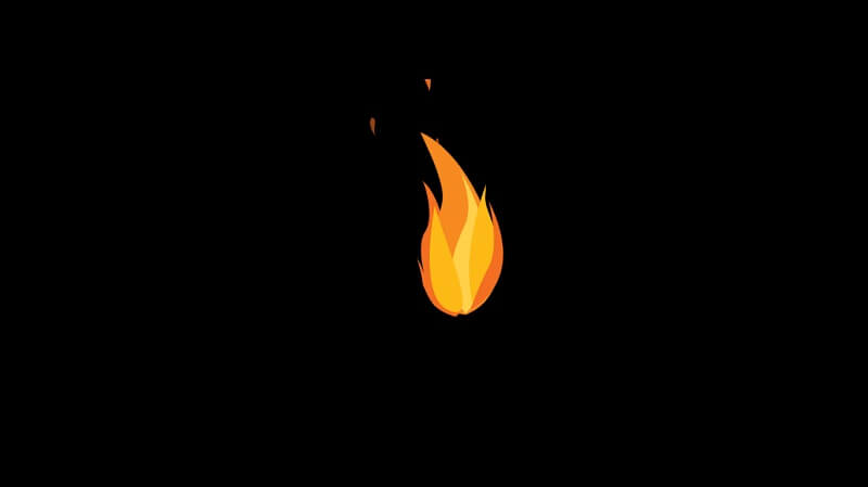 SVG CSS 火焰动画