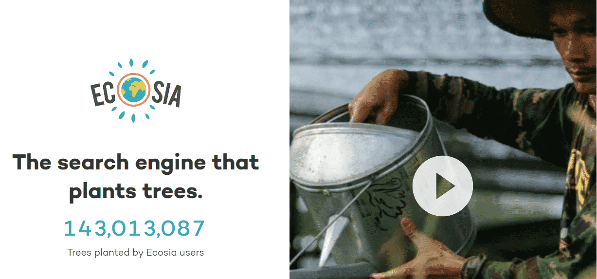什么是环保意识的搜索引擎 Ecosia 是什么？ 环保意识的搜索引擎