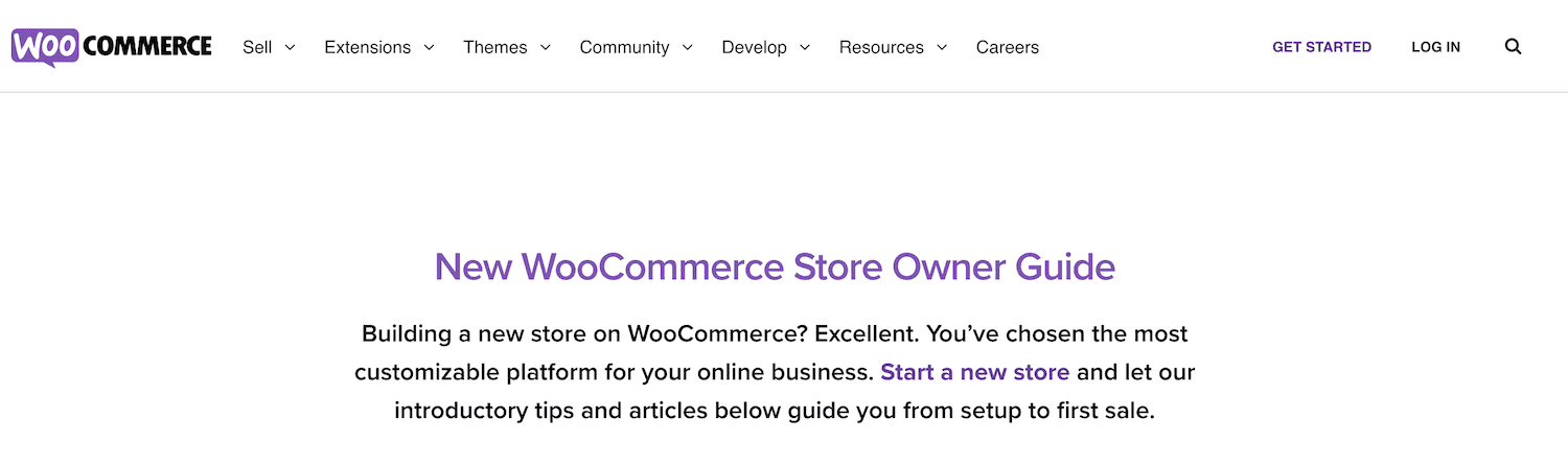 WooCommerce 新店主指南。