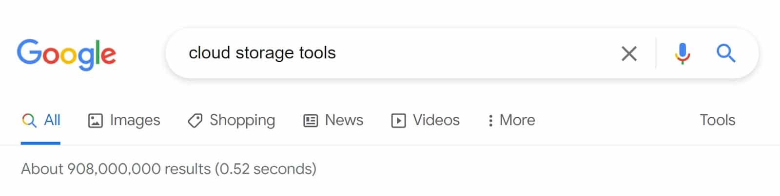 谷歌搜索的結果