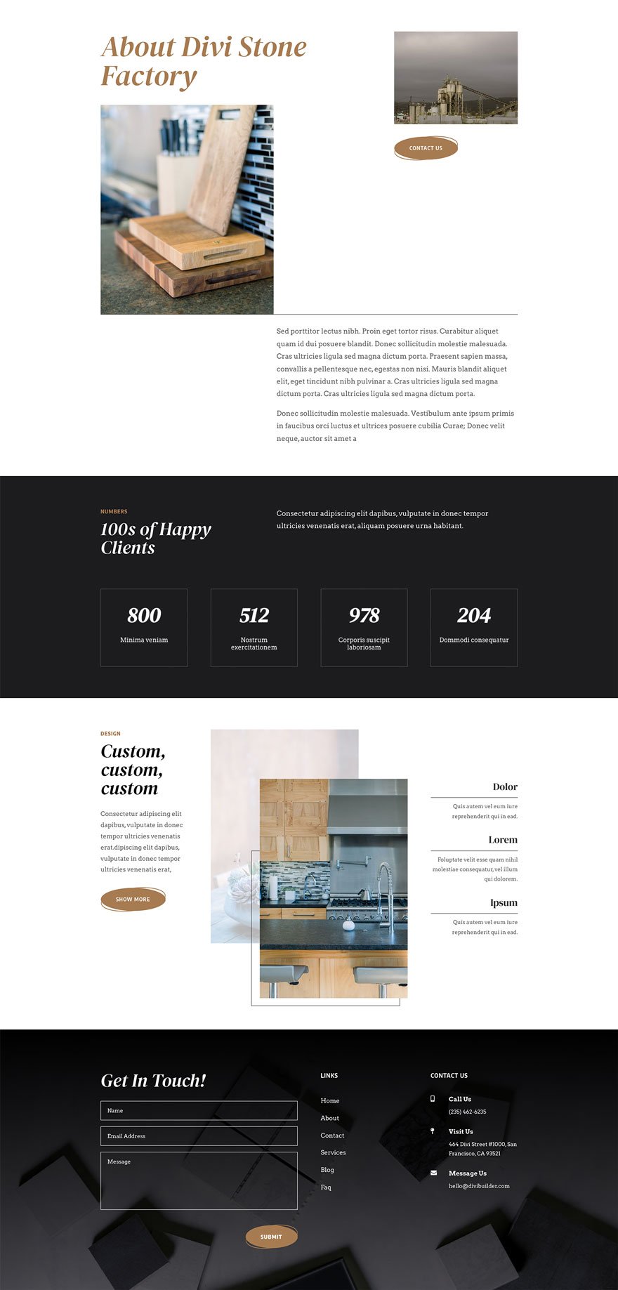get-a-a-free-stone-factory-layout-pack-for-divi-3 获得 Divi 的免费 Stone Factory Layout Pack