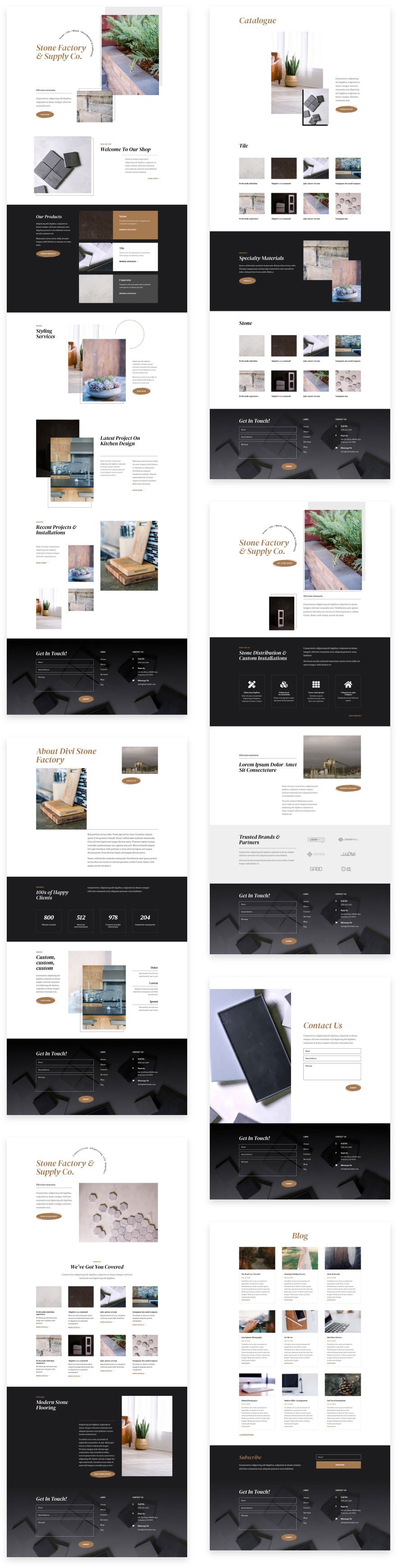 get-a-a-free-stone-factory-layout-pack-for-divi 获得 Divi 的免费 Stone Factory 布局包