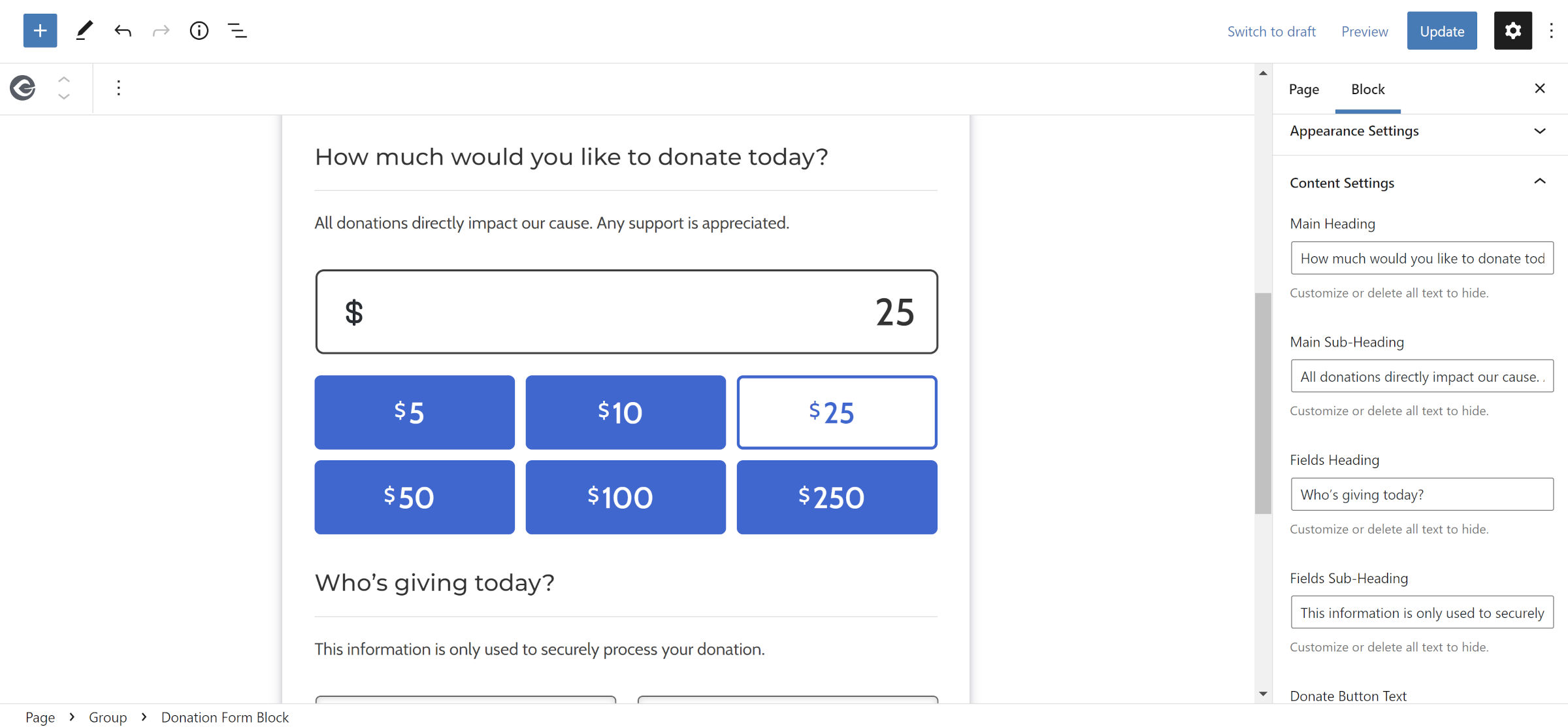 givewp-launches-standalone-donation-form-b​​lock-for-stripe-2 GiveWP 为 Stripe 推出独立捐赠表格块