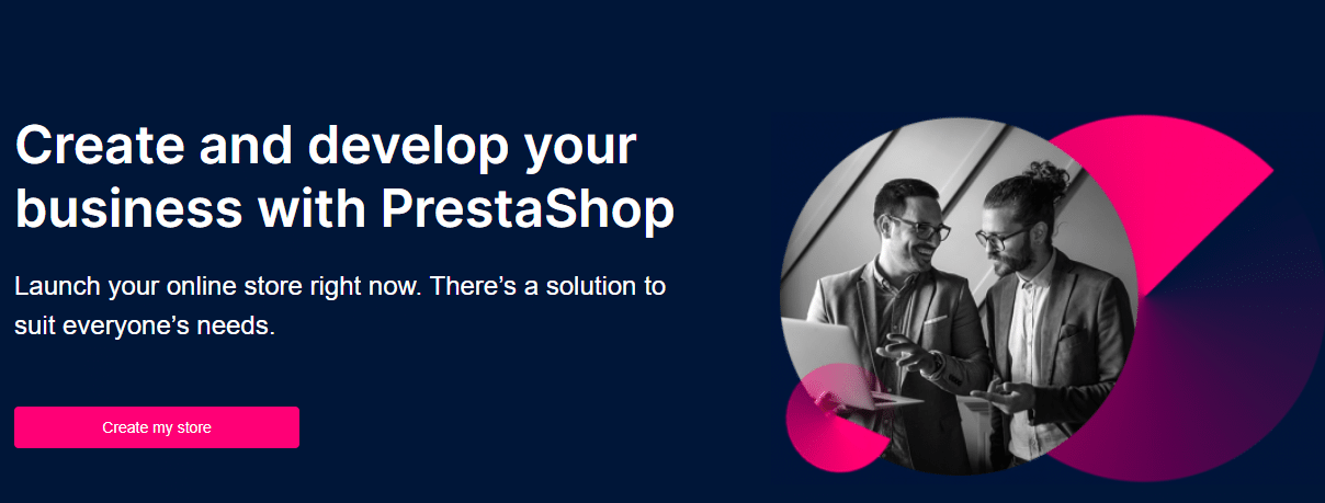 PrestaShop 網站主頁