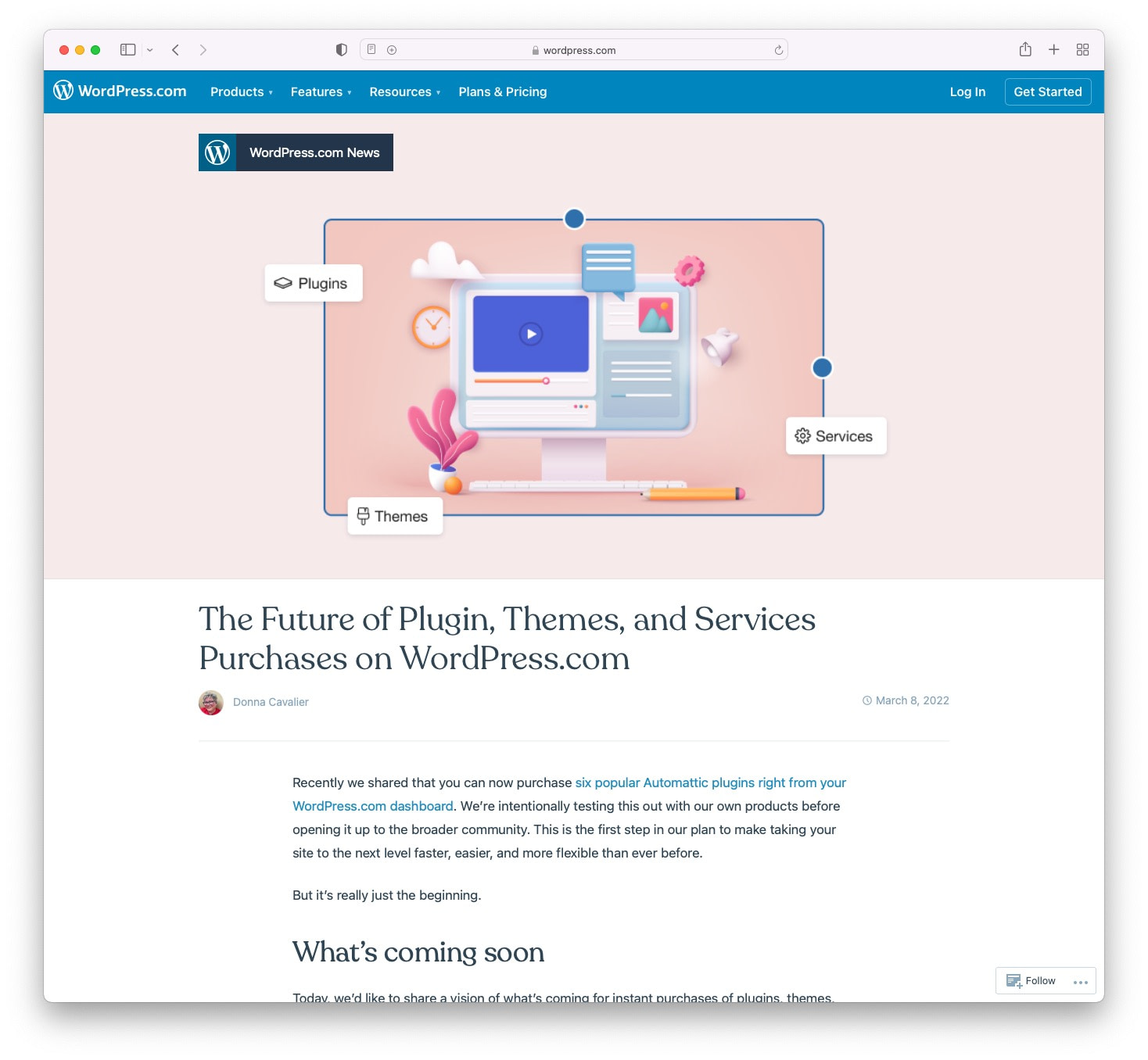 WordPress.com 市场