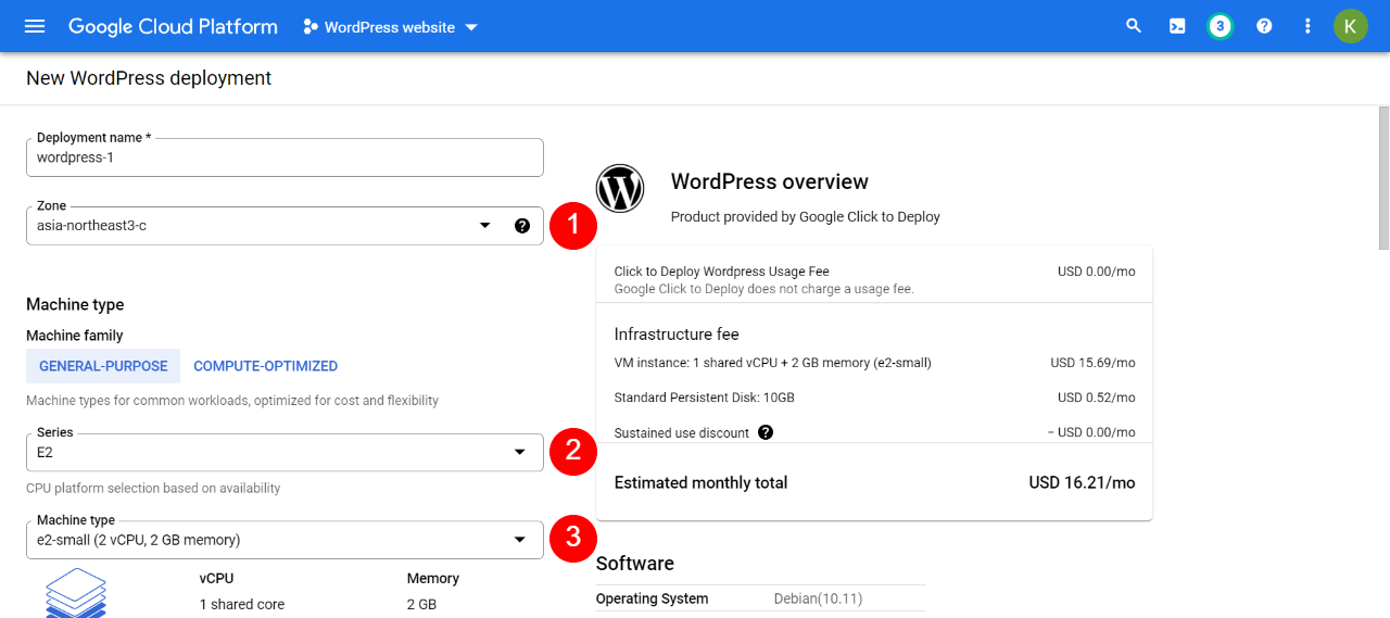 how-to-install-wordpress-on-google-cloud-hosting-8 如何在 Google Cloud Hosting 上安装 WordPress