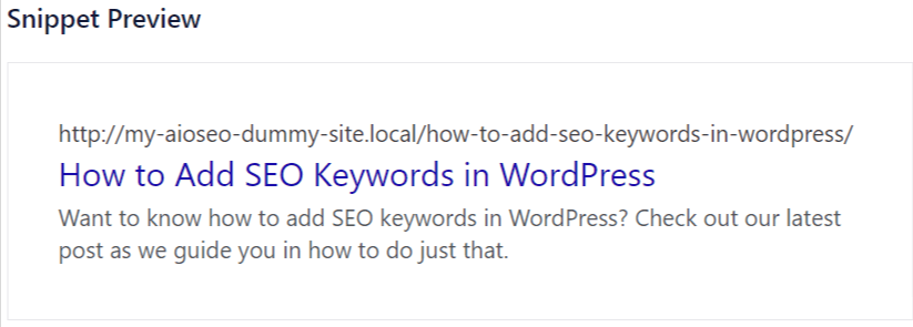 how-to-add-SEO-keywords-in-wordpress-snippet-1
