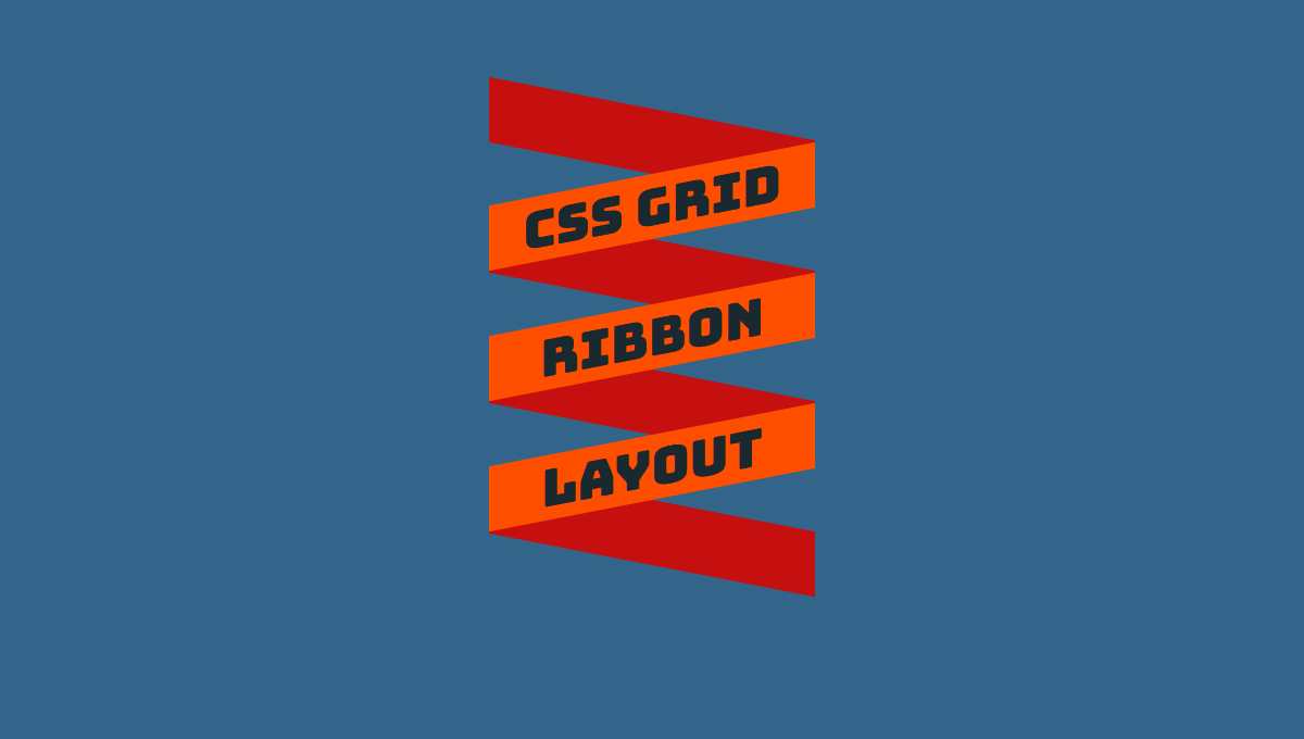 CSS 网格 Ribbo 布局 CSS 功能区设计