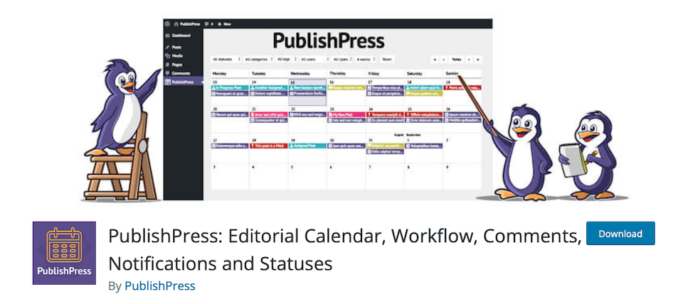6-best-editorial-calendar-plugins-for-wordpress-3 WordPress 的 6 个最佳编辑日历插件