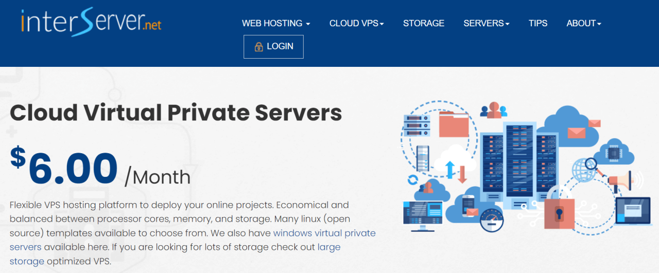 InterServer 是开发人员最好的网络托管服务之一。 