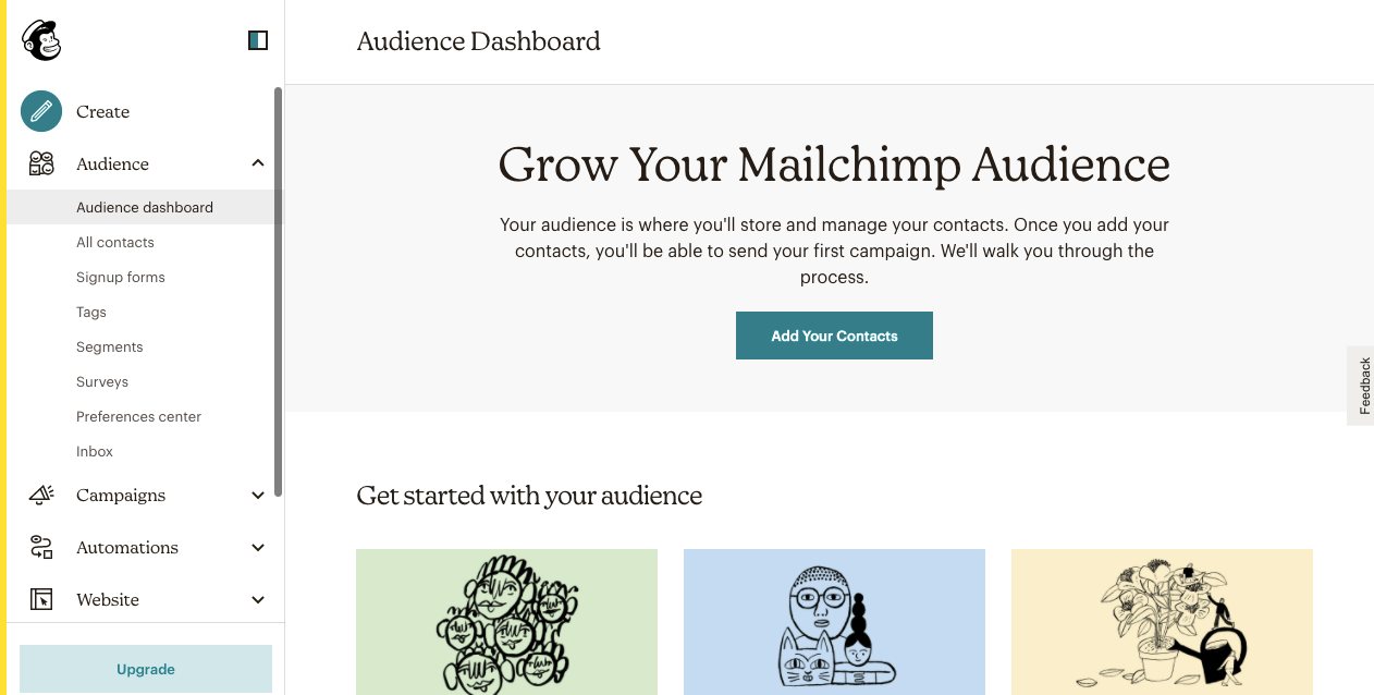 Mailchimp-Audience-Dashboard