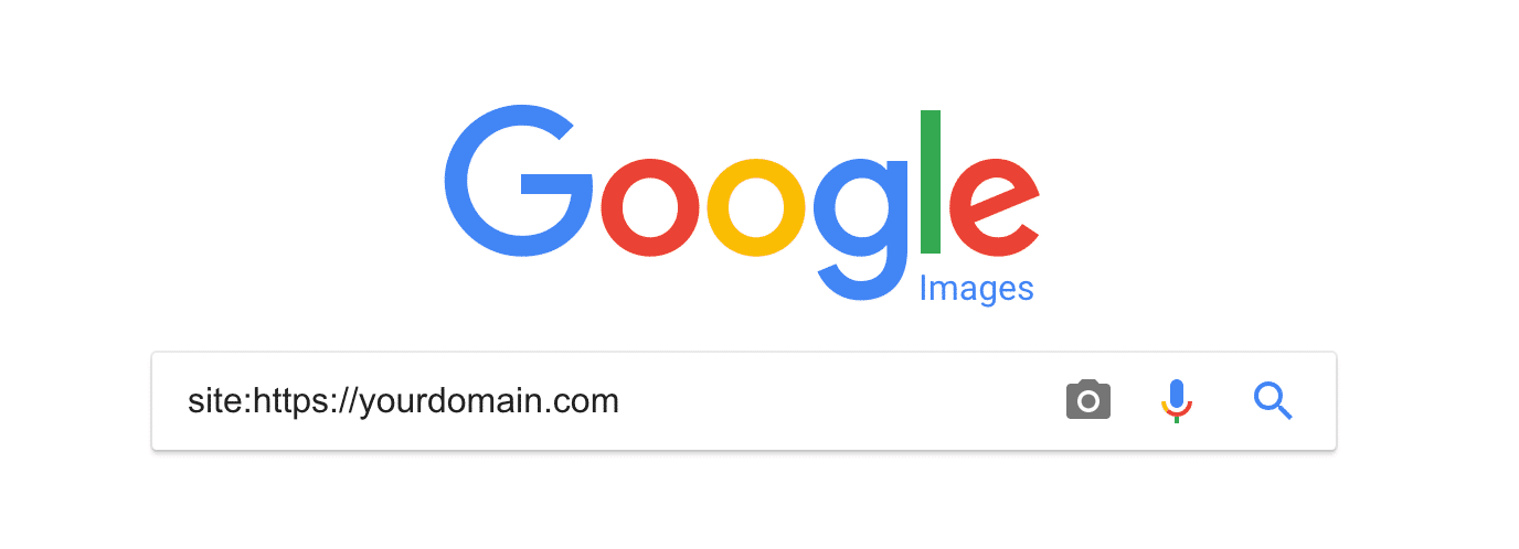 谷歌图像搜索检查索引