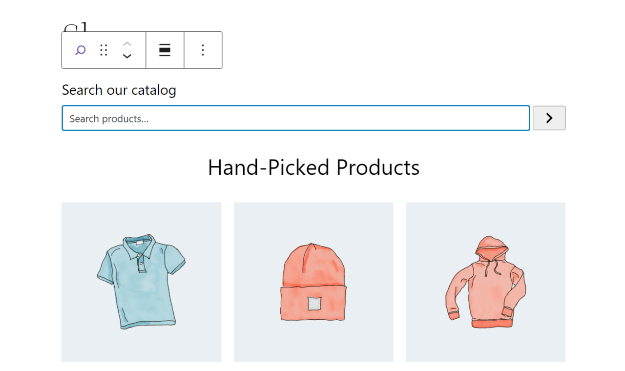 在 WooCommerce 商店页面中添加搜索功能。
