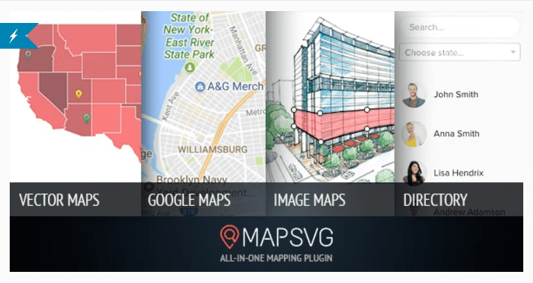 mapsvg 6 個適用於 WordPress 的最佳互動式地圖插件
