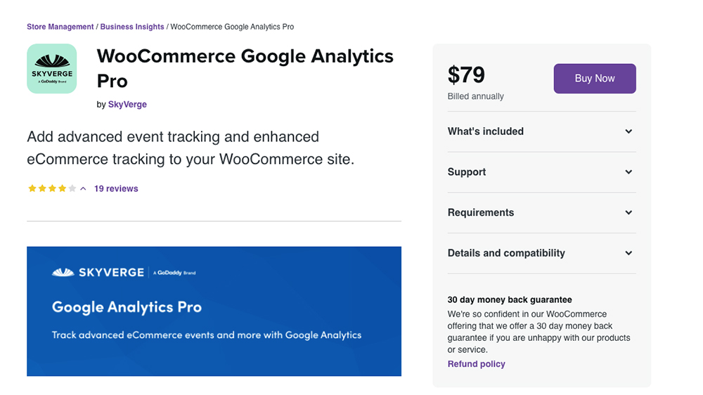 WooCommerce-Google-Analytics-Pro 比较好的 WooCommerce 报告和分析插件 [2022]