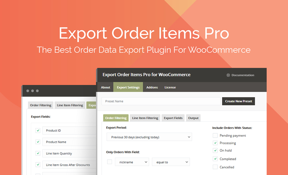 Export-Order-Items-Pro-WooCommerce-Reporting-and-Analytics-Plugins 比較好的 WooCommerce 報告和分析插件 [2022]
