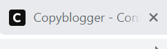 Favicon 含義 copyblogger 案例研究