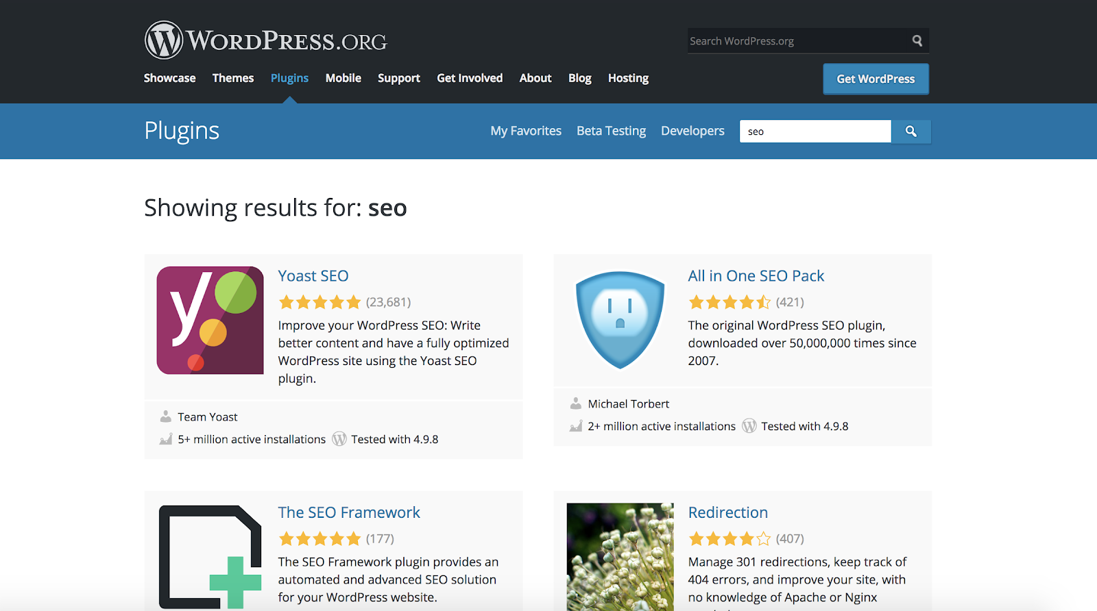 WordPress的搜索引擎优化，插件