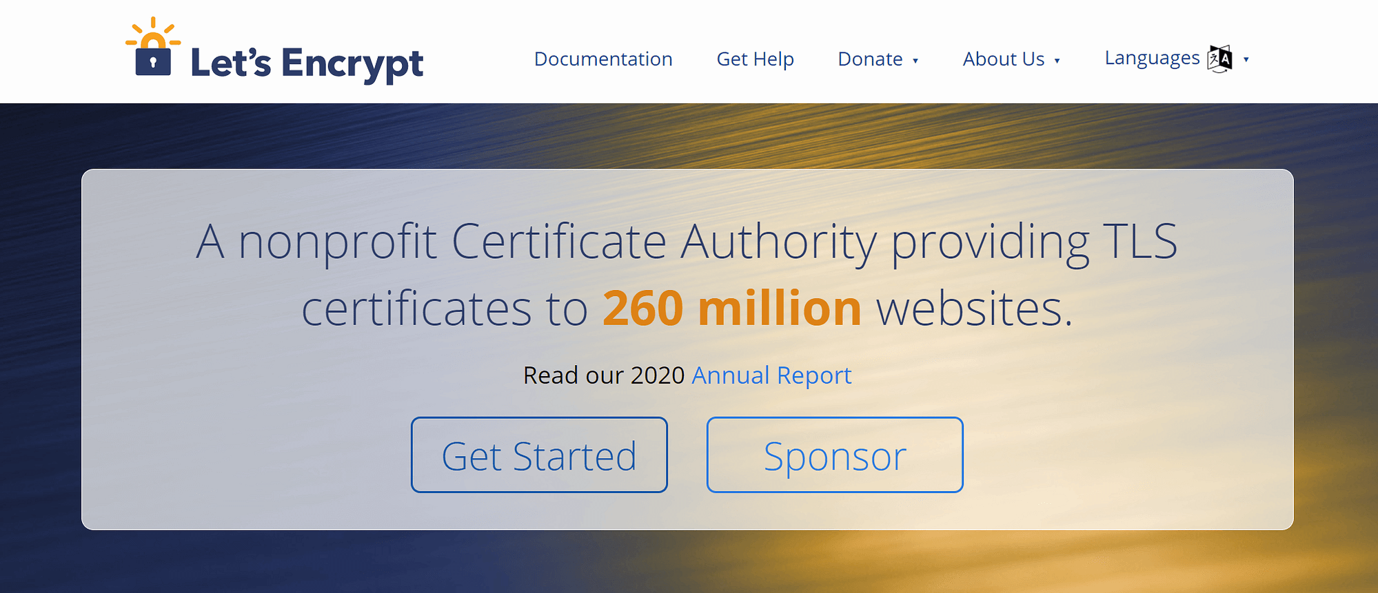 Let's Encrypt 是一个提供免费 SSL 证书的非营利组织