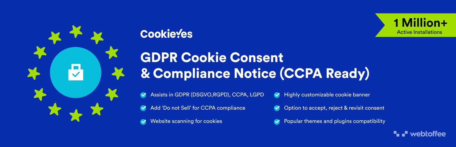 餅乾是的 |  GDPR Cookie 同意與合規聲明（CCPA Ready）