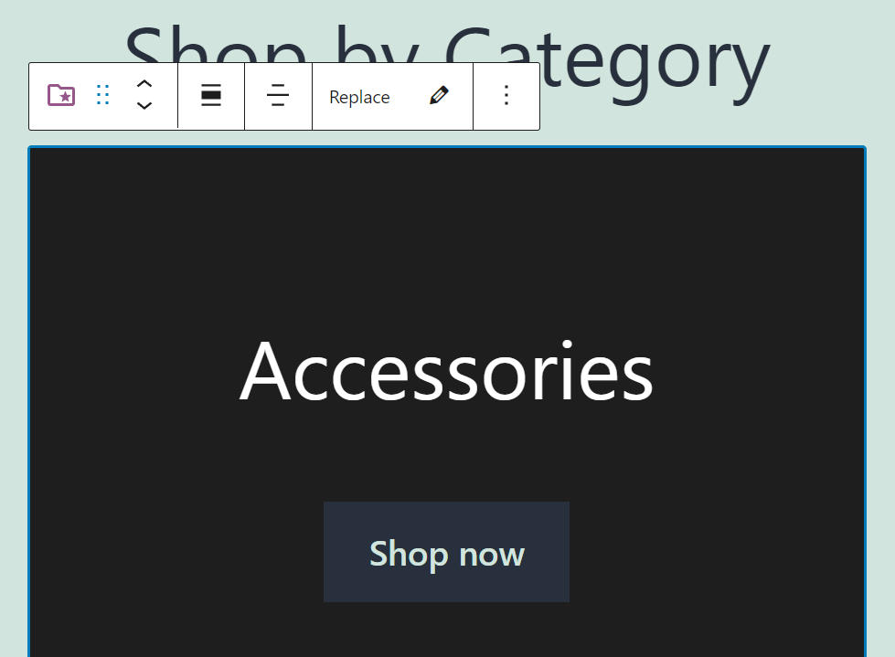 how-to-use-the-featured-category-woocommerce-block-2 如何使用特色類別 WooCommerce 塊