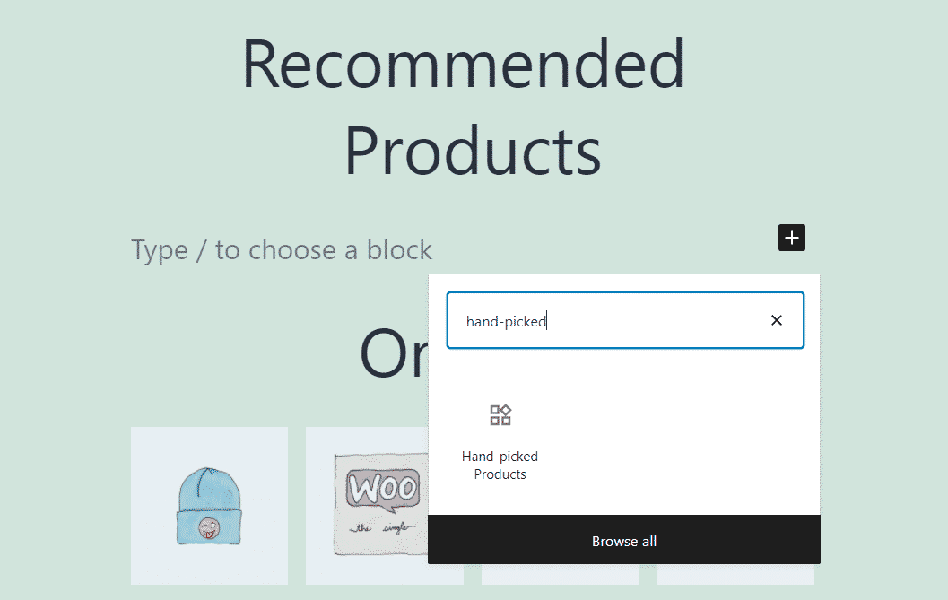 如何使用精选产品-woocommerce-block 如何使用精选产品 WooCommerce Block